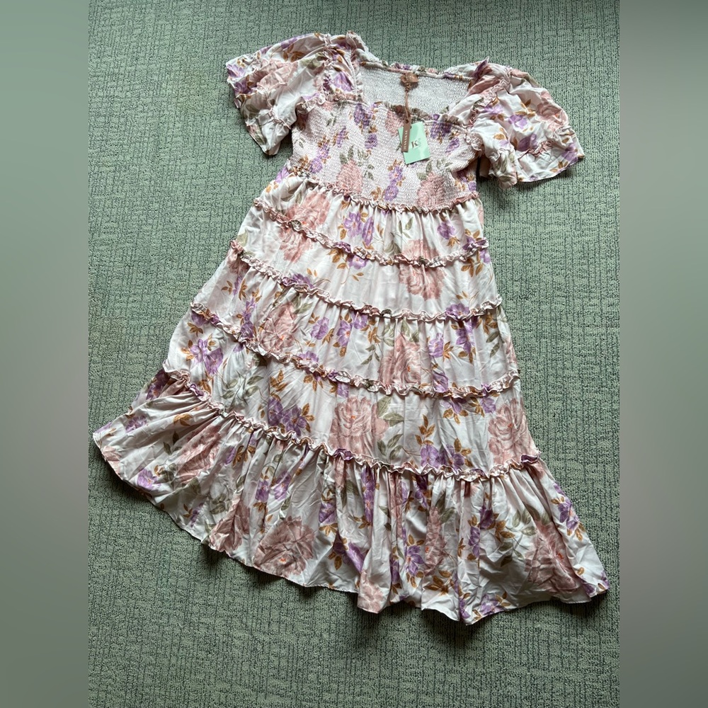 JessaKae plus size floral dress 3X NWT